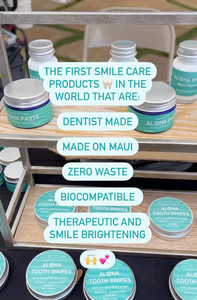 AlohaBrite smile care products are the first in the world 🌎 to be: