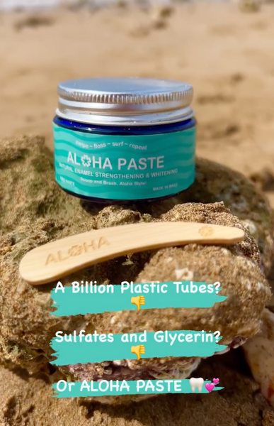 Have you read the ingredients and labels on your toothpaste? 🦷 🙉We avoid all glycerin, sulfates and foaming agents (even coconut derived) - because who wants Soap in their mouth? Common sulfates are Sodium Lauryl Sulfate, Sodium Lauryl Sarcosinate, and So