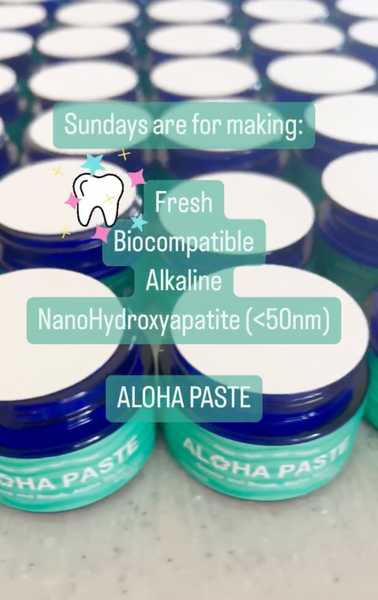 Sundays are perfect days for making Fresh Aloha Paste!