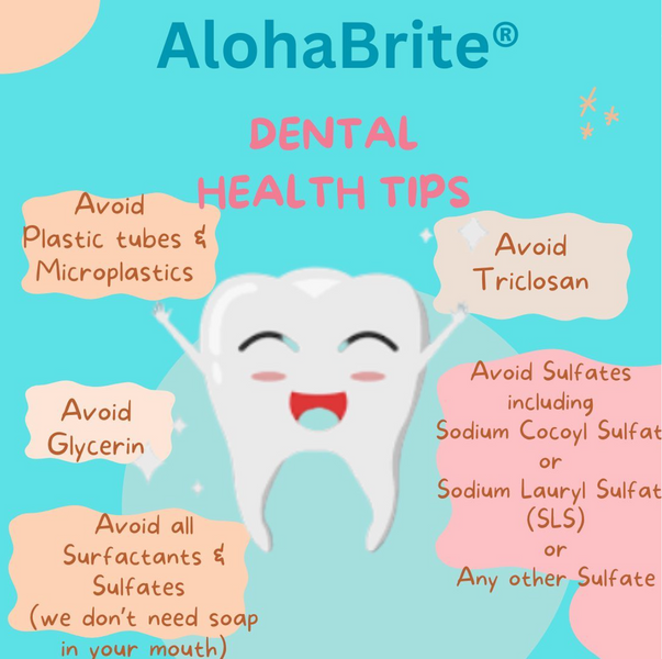 Our Smile care products are: 🌱 🐠 Zero Waste 🚫 Free of sulfates, glycerin, plastic, additives, triclosan and more.  🐰 Cruelty-free 🧸 Gentle On Teeth 🦷 💕 Effective!