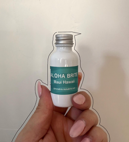 September 20, 2023 ~ “ I just got my Aloha Brite order last night and this morning I tried out the whitening serum. I have sensitive teeth and this product stopped the sensitivity instantly - so I really wanted to see how this would effect my teeth. So fa