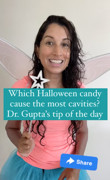 October 31, 2023 ~ 👩🏻‍⚕️🦷💕🎃 Dr. Gupta shares with us which candies we should stay away from this Halloween to avoid cavities. Happy trick-or-treating! Keep listening to join the Aloha Brite no cavities club!