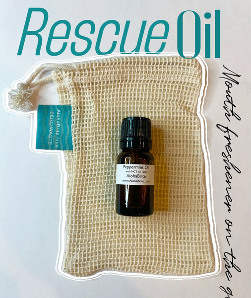 December 5, 2023 ~ Aloha Oral Rescue Oil  ✨Mouth freshener on the go Natural mouthwash  Reduce bad mouth bacteria Natural, chemical free, additive free, high quality, pure ingredients from nature