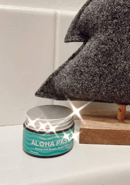 December 14, 2023 ~ STOCKING STUFFER IDEA NUMBER 3️⃣🌲✨  Couldn’t travel somewhere warm and tropical for the holidays, our ALOHA PASTE offers a taste of Hawaii with every brush! And you have clean teeth and fresh breath!! ✨🤗  HAPPY HOLIDAYS ‼️✨