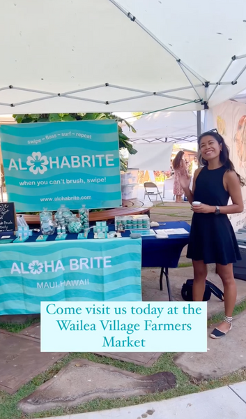 October 3, 2023 ~🦷💕 Come see us at the Wailea Village today 8-11am!