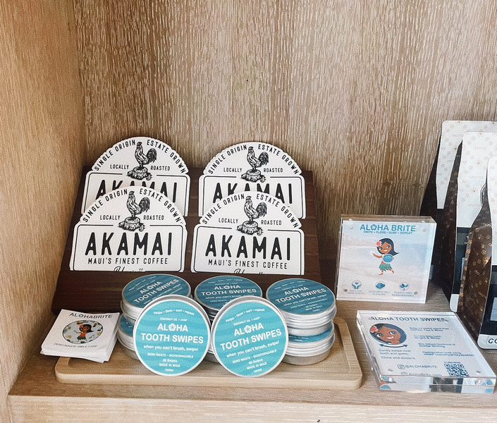 October 17, 2023 ~ We love our morning ☕️, stop in at @akamaicoffee 😋 and also pick up our AlohaBrite Tooth Swipes to shine your 😃 on where ever your day is taking you…