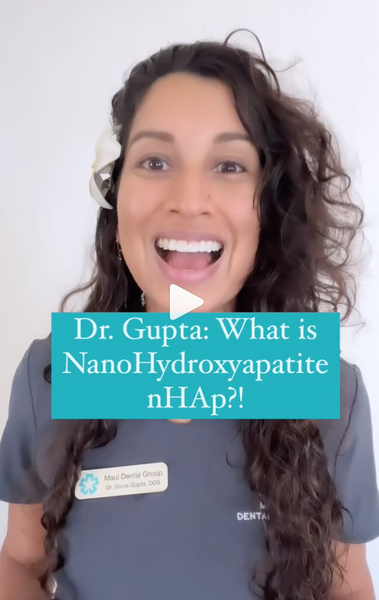 October 26, 2023 ~ What is Nanohydroxyapatite (nHAp)?! Dr. Gupta shares with us. 🦷💕