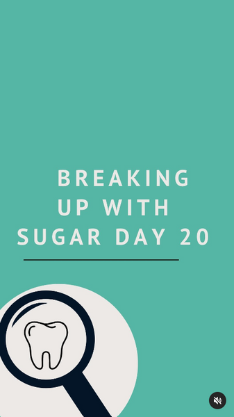 February 6, 2024 ~ Happy day 20 of the Breaking up with Sugar challenge! You got this! Let’s do it together! And don’t forget to Swipe after your drinks and meals! 🦷 ✨ 💗