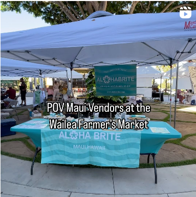 August 7, 2024 ~ Meet us at the @waileavillagefarmersmarket every Tuesday 8-11am