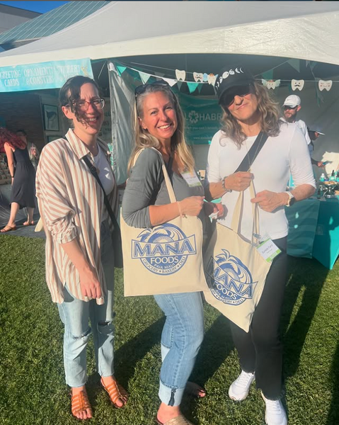 November 2, 2024 ~ Mahalo to our friends @manafoods for their love 💕 and support today at the Made In Maui County Festival! We 💗 you Mana Foods! 🦷💗