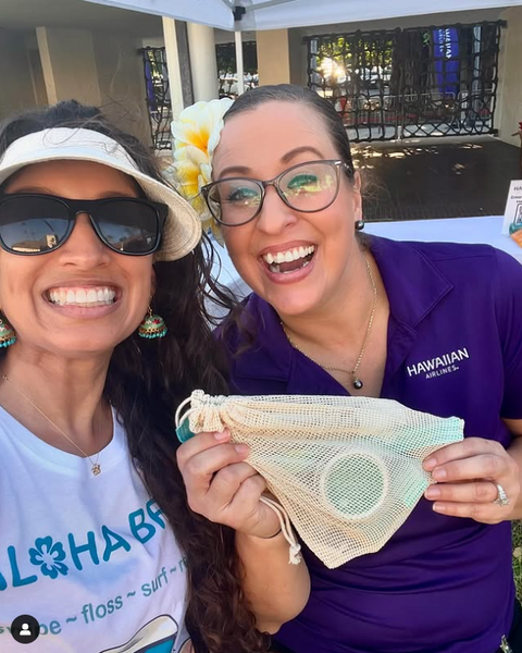 November 2, 2024 ~ ✈️ Mahalo to Jasmine and all of @hawaiianairlines for your kuleana and support of our Maui small business today at the Made in Maui County Festival!