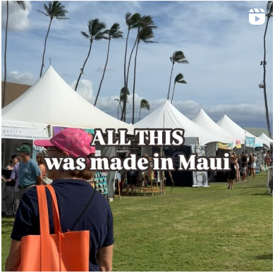 November 4, 2024 ~ Made in Maui was a SUCCESS